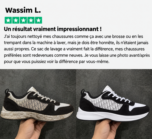 Kleanz - Sac de Lavage pour Chaussures