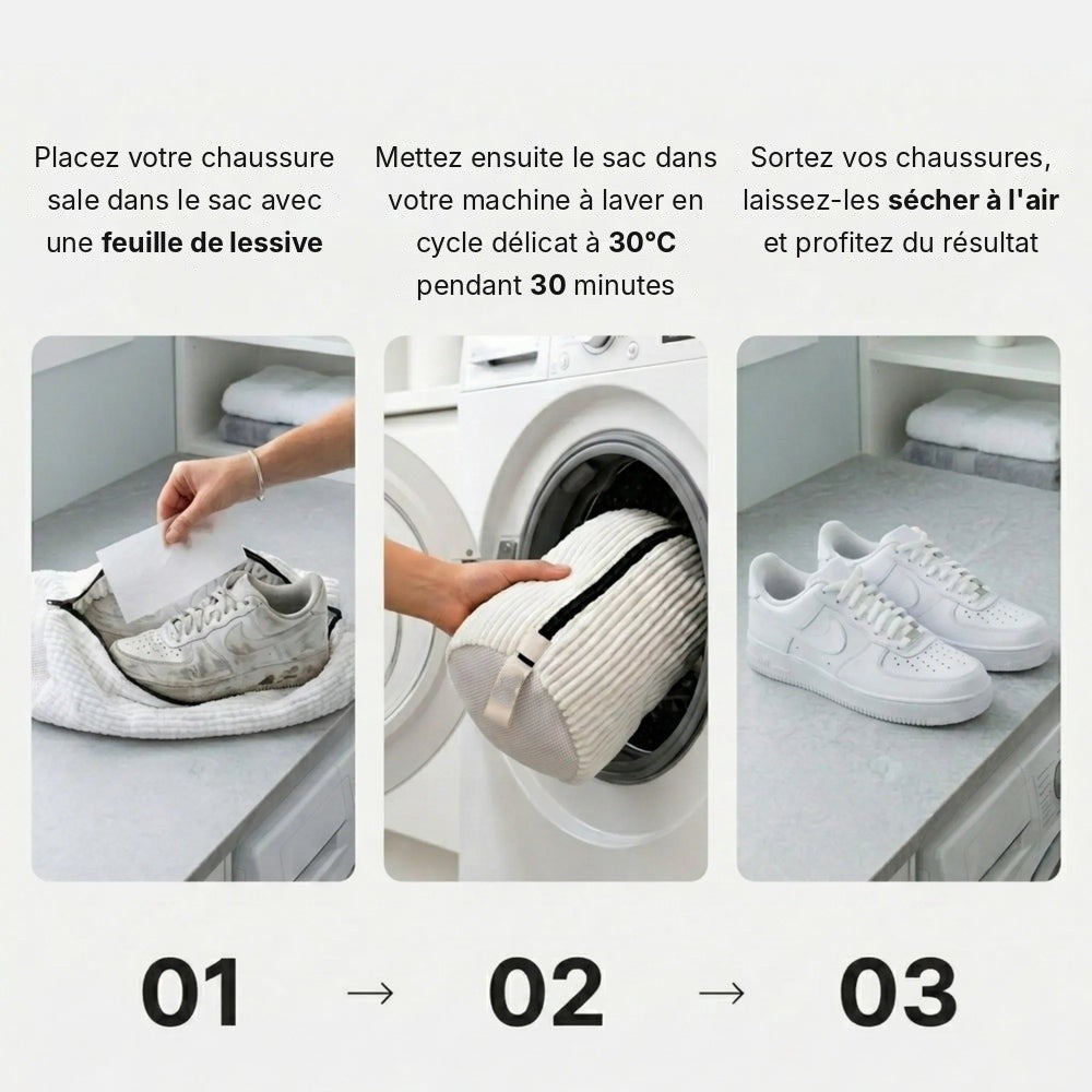 Kleanz - Sac de Lavage pour Chaussures